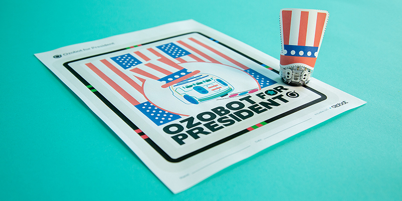 Ozobot for President: Election-themed learning activities