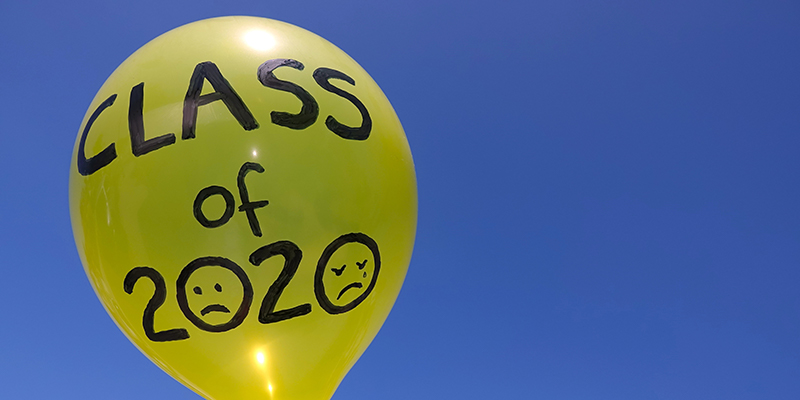 Iconic high school senior moments get a 2020 digital makeover during Covid-19