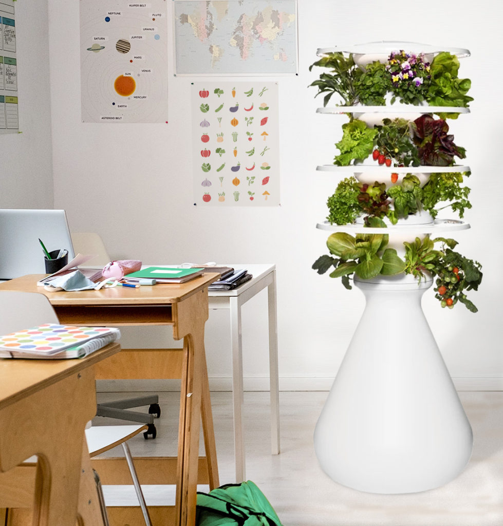 OzoGrows: grow STEM in the classroom. Learning with hydroponics.