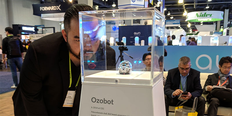 Ozobot at CES: inspring STEAM for a brighter future