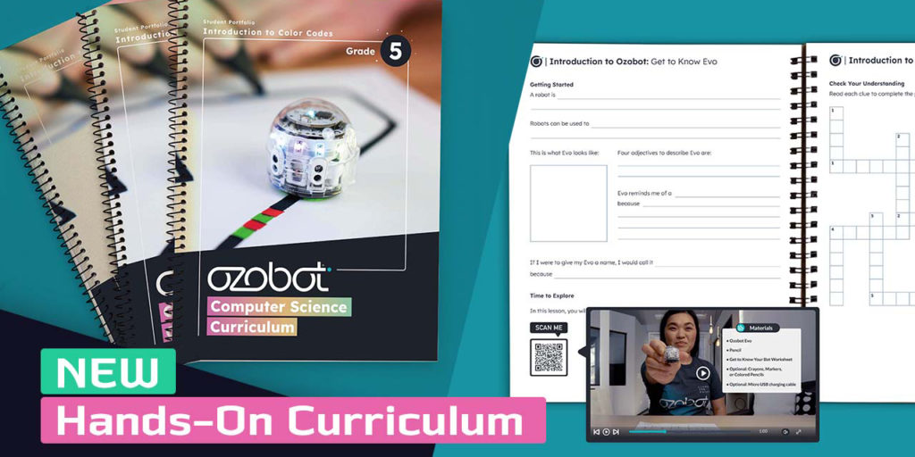 New Color Codes Student Portfolios for classrooms and at home learning by Ozobot
