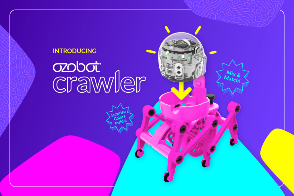 Ozobot Crawler interactive programming accessory for Evo coding robot for kids