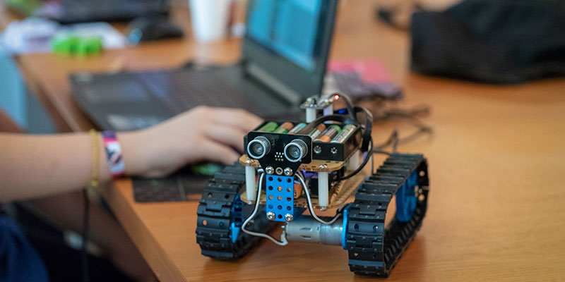 Introduce coding in every subject by Ozobot