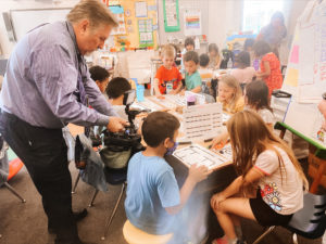 First graders learn how to code using Ozobot Color Codes. Collaborative, hands-on STEAM learning in the classroom