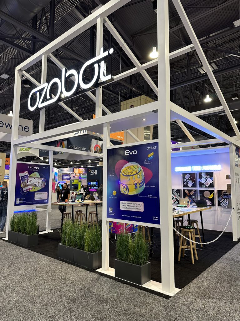 Ozobot ISTE 2023 Recap - introducing the newest STEAM products and accessories