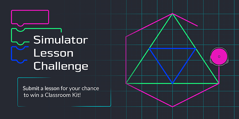 Ozoblockly simulator lesson challenge by Ozobot