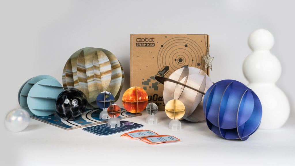 Shop OzoGoes to the Solar System STEAM kit. Hands-on stem activity for kids