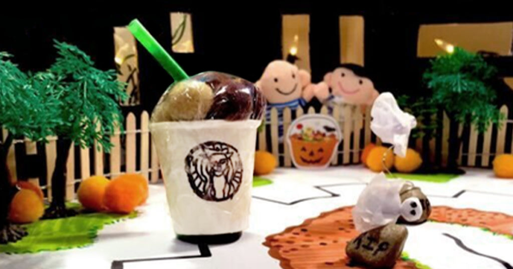 Evo Starbucks Halloween Costume