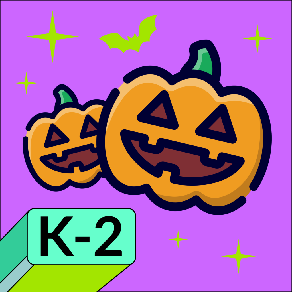 October Lesson Highlight: Spooky Patterns activity for students grades K-2 by Ozobot