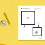 Classify by Size STEAM lesson for beginners and kids grades PK-K.