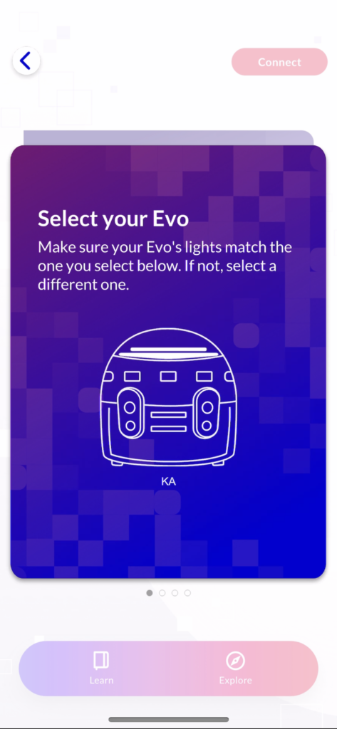 Updating Your Robots with the Evo App: Step 1