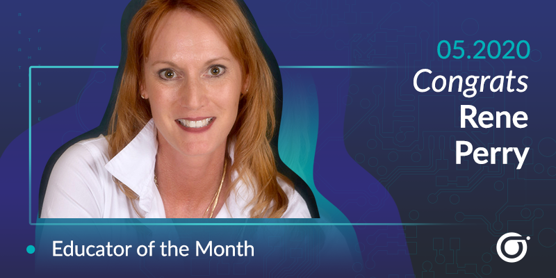 May Educator of the Month, Rene Perry