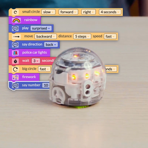 New Blockly Video Lessons: A picture from Introduction to OzoBlockly 02: Sequences
