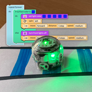New Blockly Video Lessons: A picture from Introduction to OzoBlockly 07: Variable lesson for grades 3-5